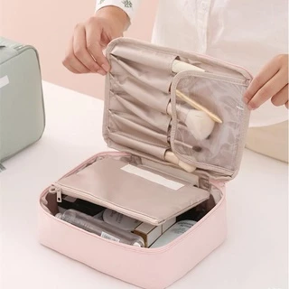 Necessaire Organizador Maquiagem Viagem Grande Porta Pincel