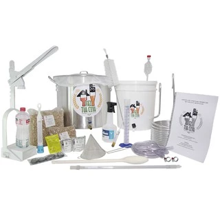 Kit Fabricação Cerveja 20 Litros - 1 Panela Alumínio, Cerveja Artesanal