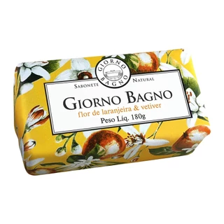 Sabonete Giorno Bagno Flor de Laranjeira e Vetiver 180g