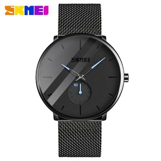 【 Offical Store 】 NEW SKMEI 9185 Relógio De Quartzo Masculino À Prova D