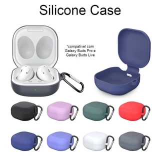 Capa Silicone Case Para Fone Samsung Galaxy Buds Live / Buds Pro