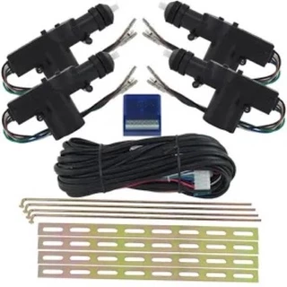 Kit trava elétrica automotiva 4 portas universal Golden Cabos