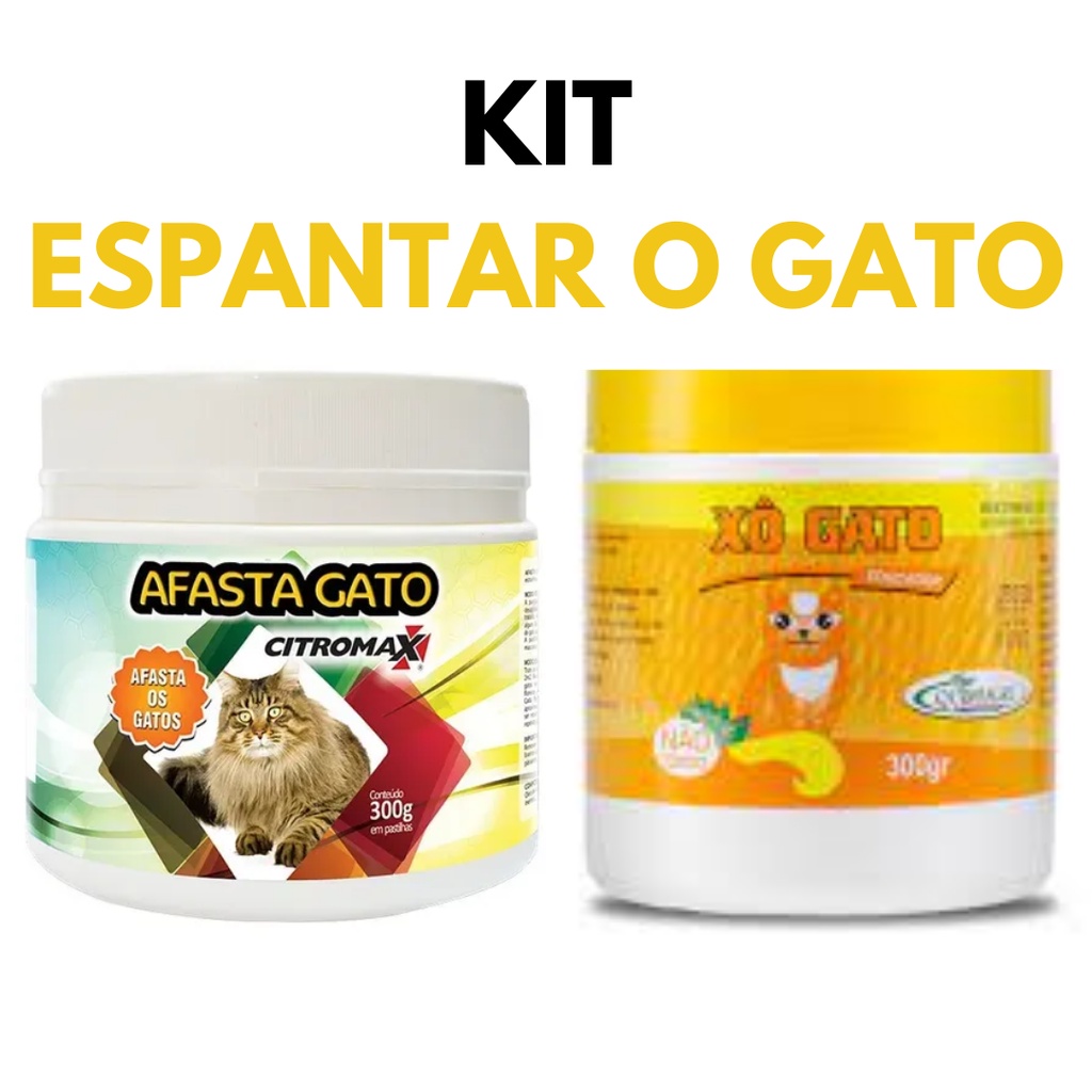 Xo Gato Granulado Repelente 300g Educador Afasta Espanta Pet em