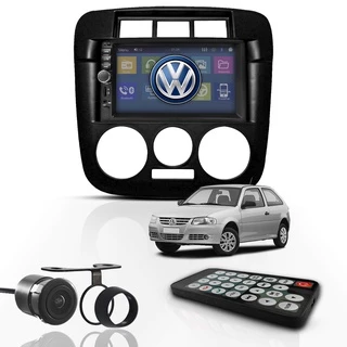 Kit Central Multimidia Universal Mp5 2 Din Bt Espelha Gol G4