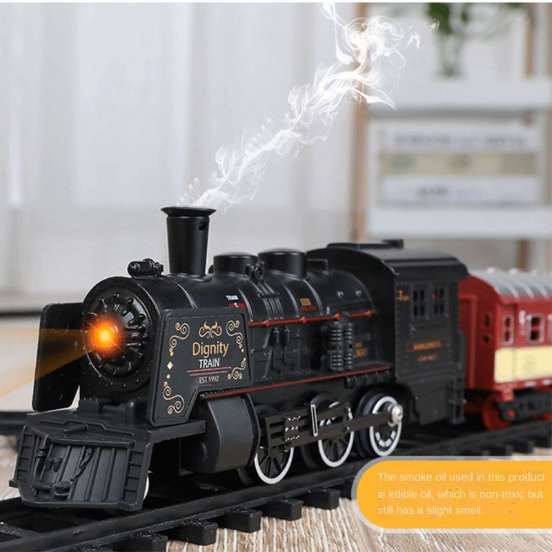 Locomotiva Trem De Brinquedo De Plástico Com Roda Livre