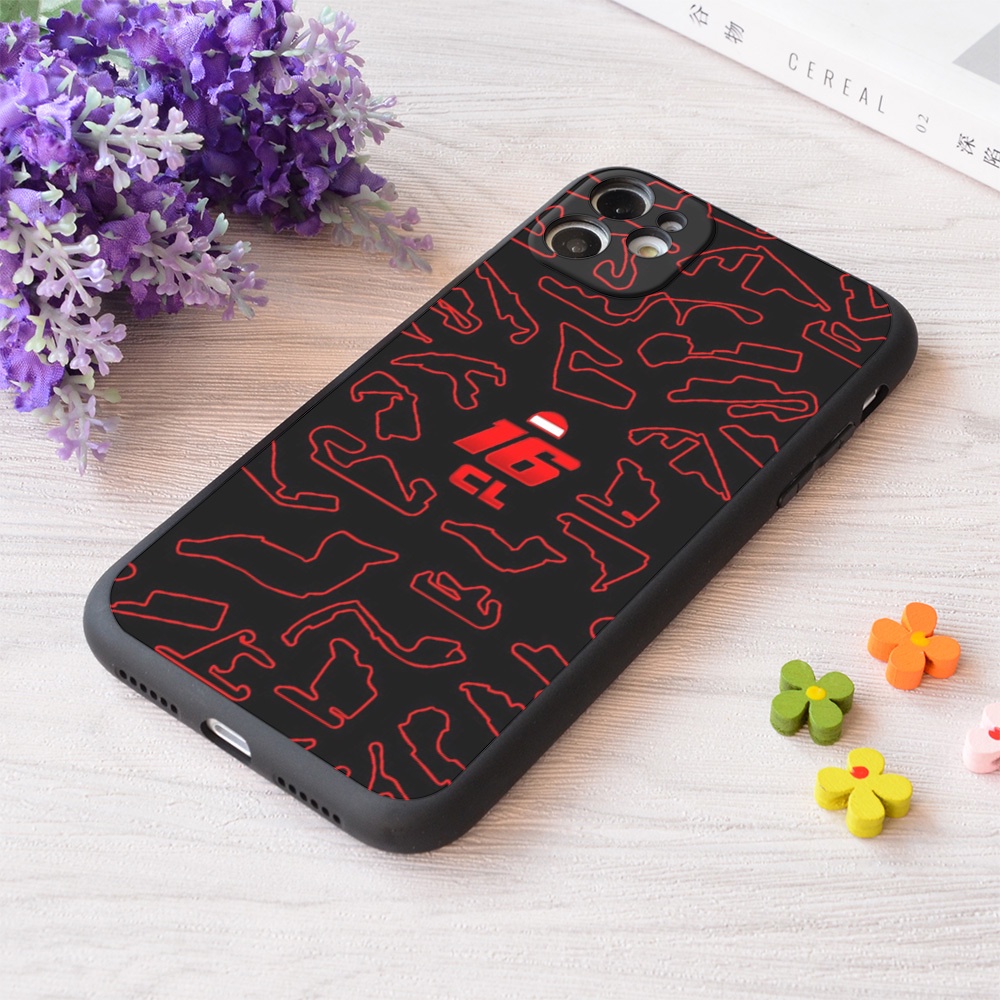 Para O iPhone Charles Leclerc Circuitos Imprimir Capa Macia De Maçã Mate