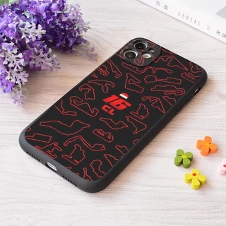 Para O iPhone Charles Leclerc Circuitos Imprimir Capa Macia De Maçã Mate