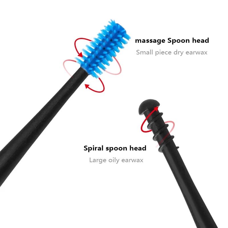 Limpador de ouvido/orelha com ponta de silicone - Valor Unitário