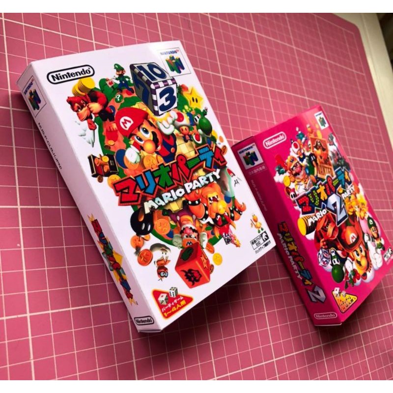 caixa com berço repro japonesa para jogos Nintendo 64 / n64