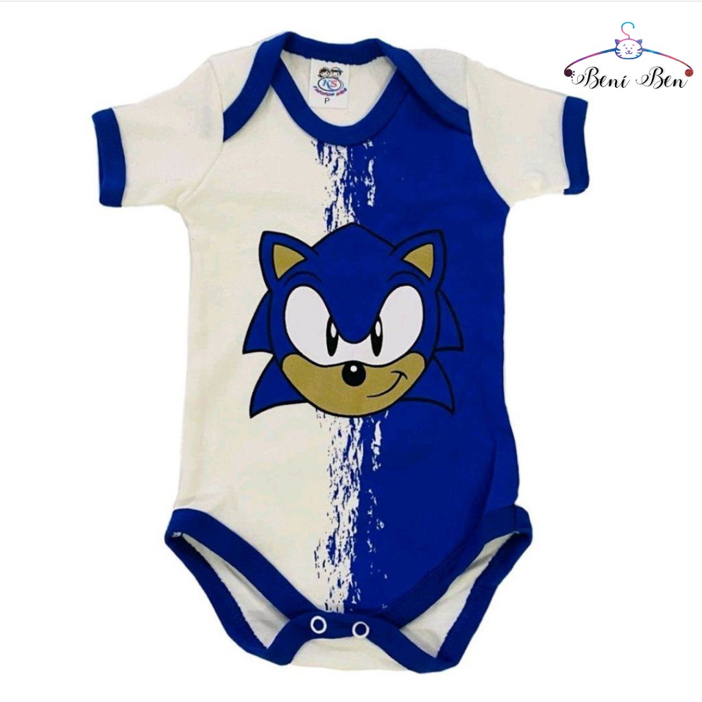 Body Bebê Sonic Tails