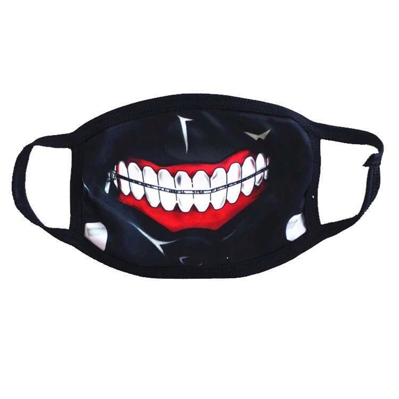 Máscara proteção Tokyo ghoul kaneki Ken cosplay Shopee Brasil