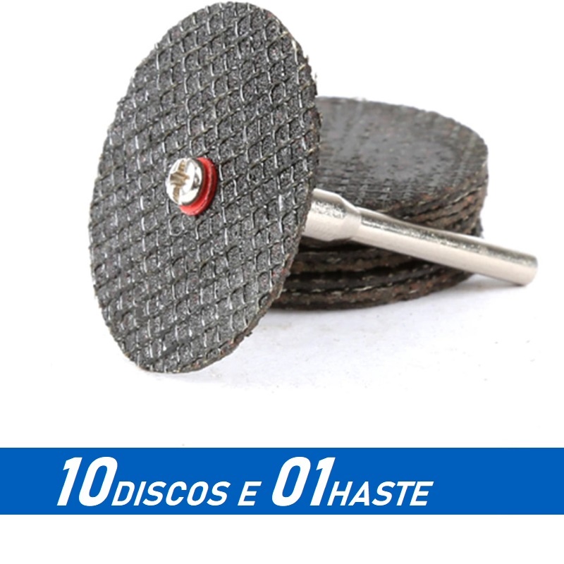 Disco de corte para micro retifica 32mm com fibra de vidro -10 peças ...