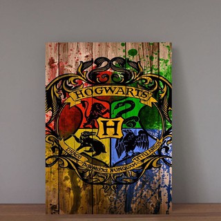 Placa Quadro Feitiços Harry Potter Hogwarts H150