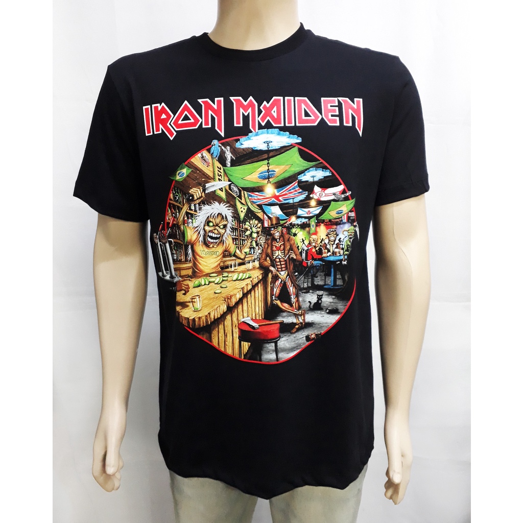 Camiseta De Iron Maiden Para Hombre - Somewhere In Time - ROCK OFF