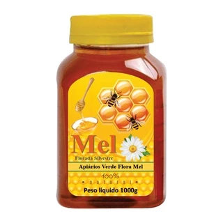 Mel puro florada Silvestre - Pote 1KG
