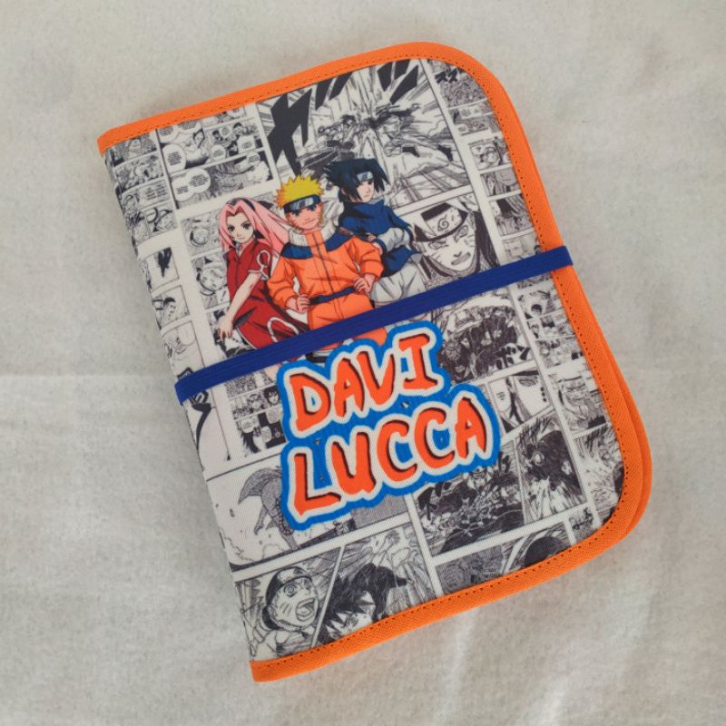 Estojo kit higiene bucal escova de dentes Naruto | Shopee Brasil