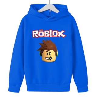 Moletom Com Capuz Estamapdo Roblox Personagem Jogador Cor:Bordô;Tamanho:P