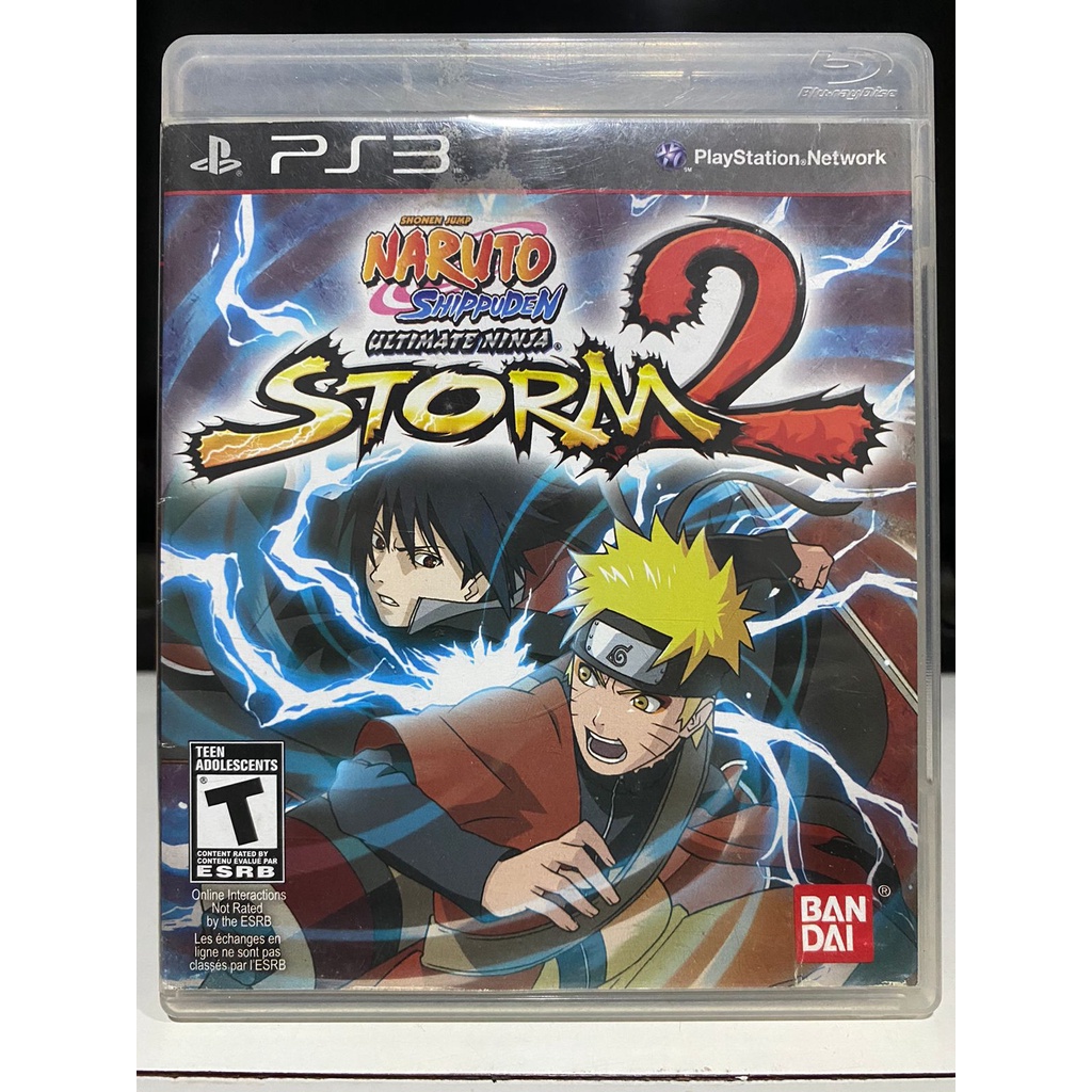 Jogo Naruto Shippuden Ultimate Ninja Storm 2 PS3