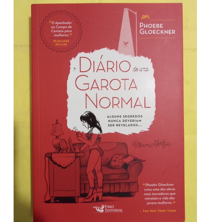 Diario de uma garota normal - Phoebe gloeckner | Shopee Brasil