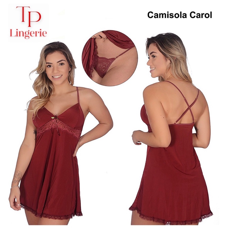 Camisola sex sensual Carol de alta qualidade e muito conforto   