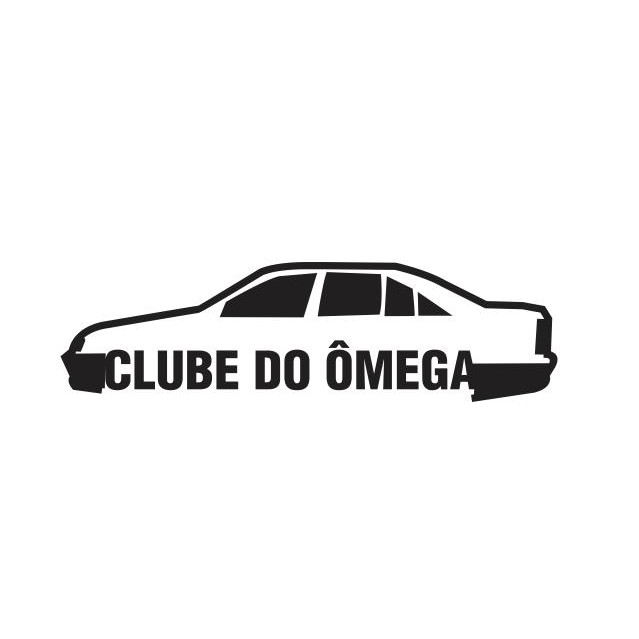 Adesivo Clube Chevrolet Omega 15x4cm