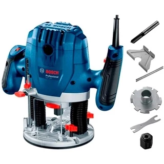Tupia de Coluna 6 MM 1300W Profissional com Acessórios GOF 130 BOSCH em Oferta na Shopee