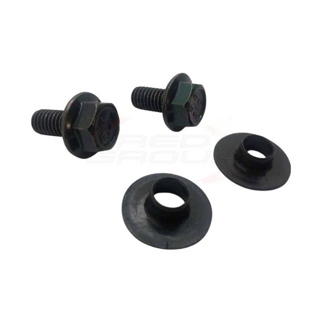 02 Parafusos + 2 Buchas Protetor Corrente Cg 160 Start