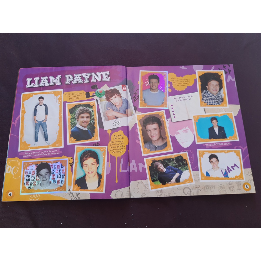 Álbum One Direction- The Red Collection *COMPLETO* | Shopee Brasil