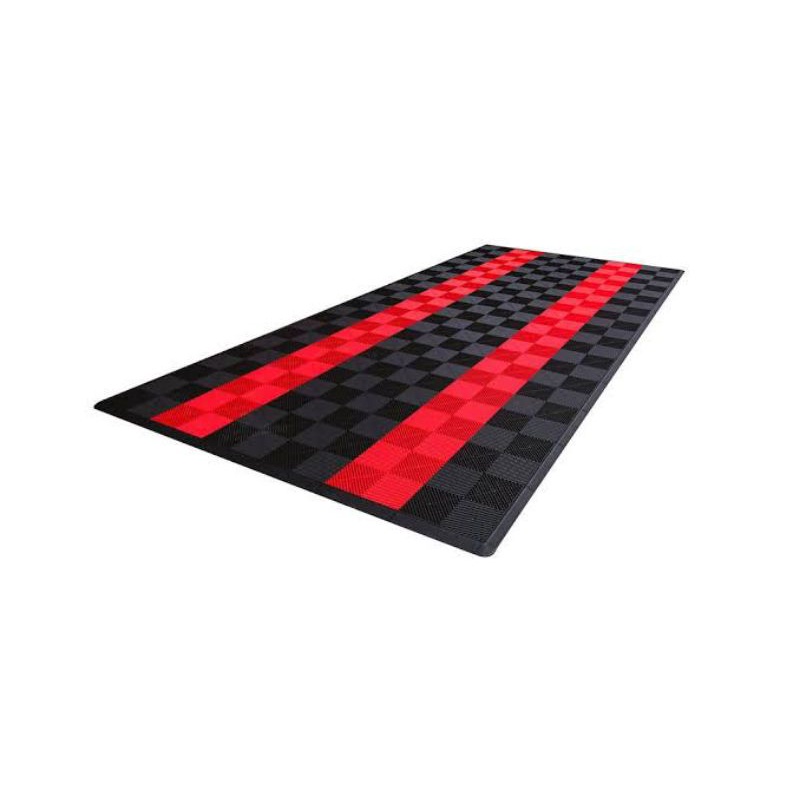 kit 20 Estrado plástico modular 30x30cm antiderrapante garagem automotiva detailer piso banheiro vestiário