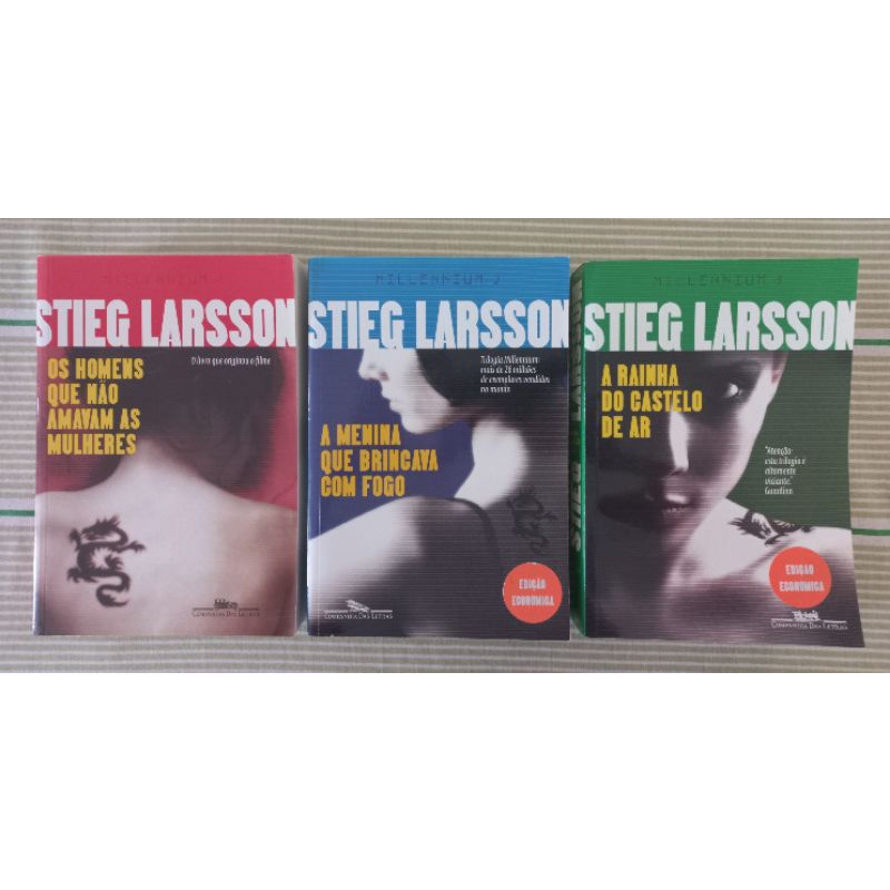 Trilogia Millennium Stieg Larsson Os Homens Que Não Amavam As Mulheres A Menina Que Brincava 4706