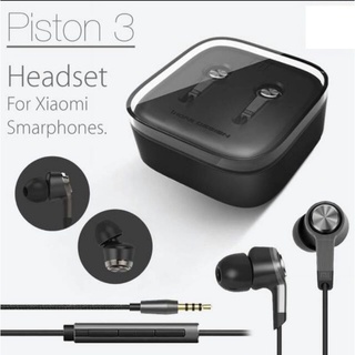 Fone de Ouvido Headset Xiaomi Piston 3 - Réplica - Para Android, PC P2 Cabo de reforçado in ear
