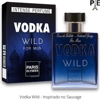 Perfume Vodka Wild 100ml Paris Elysses ORIGINAL em Oferta na Shopee