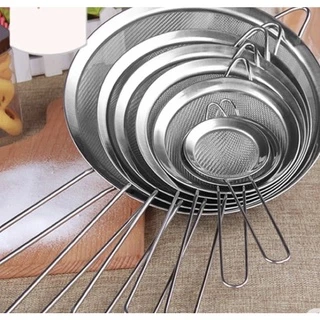 Peneira Coador de Metal em Aço Inox Original
