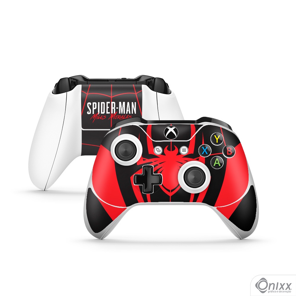 Skin Xbox Joysticks One Spider Man Miles Morales 2020 Suit Pôster A3 Shopee Brasil 