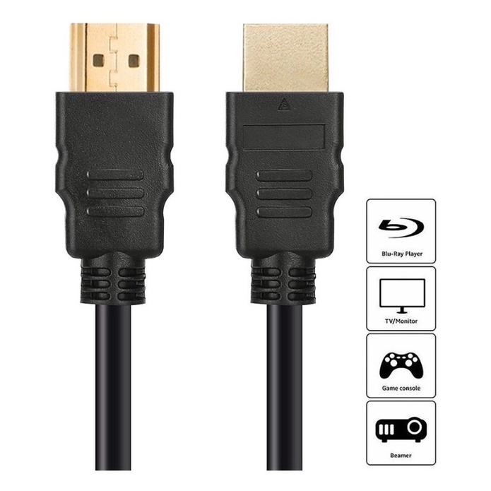 JuicEBitz Cavo Lungo HDR 30Hz Cavo HDMI Extra Lungo Oro 24k - 4m A 10m, HDR 1080p, Per PS4, Xbox, Sky, PC Cavo Hdmi 7 Metri - Foto 4