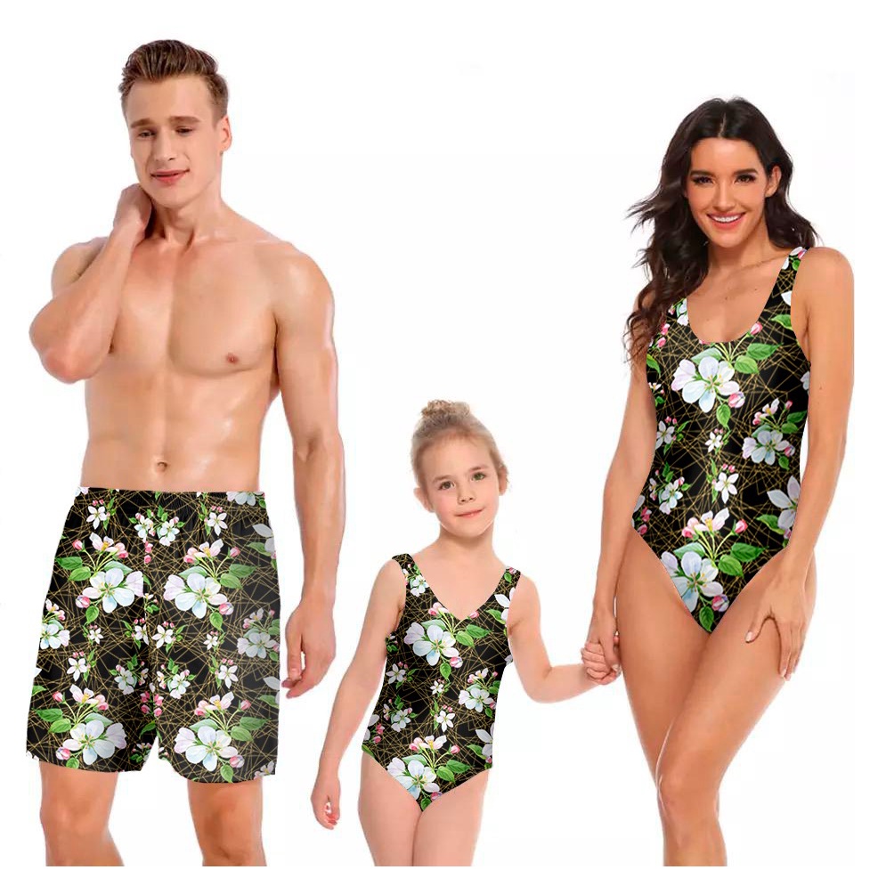 Roupa de praia para hot sale familia