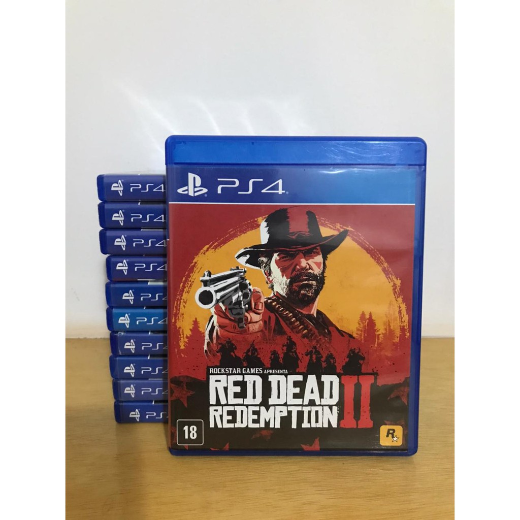 Red Dead Redemption 2 Ps4 Original - Game Mídia Física - Jogo