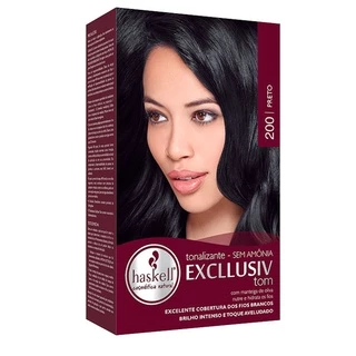 Tonalizante Excllusiv Tom Haskell - Preto 200