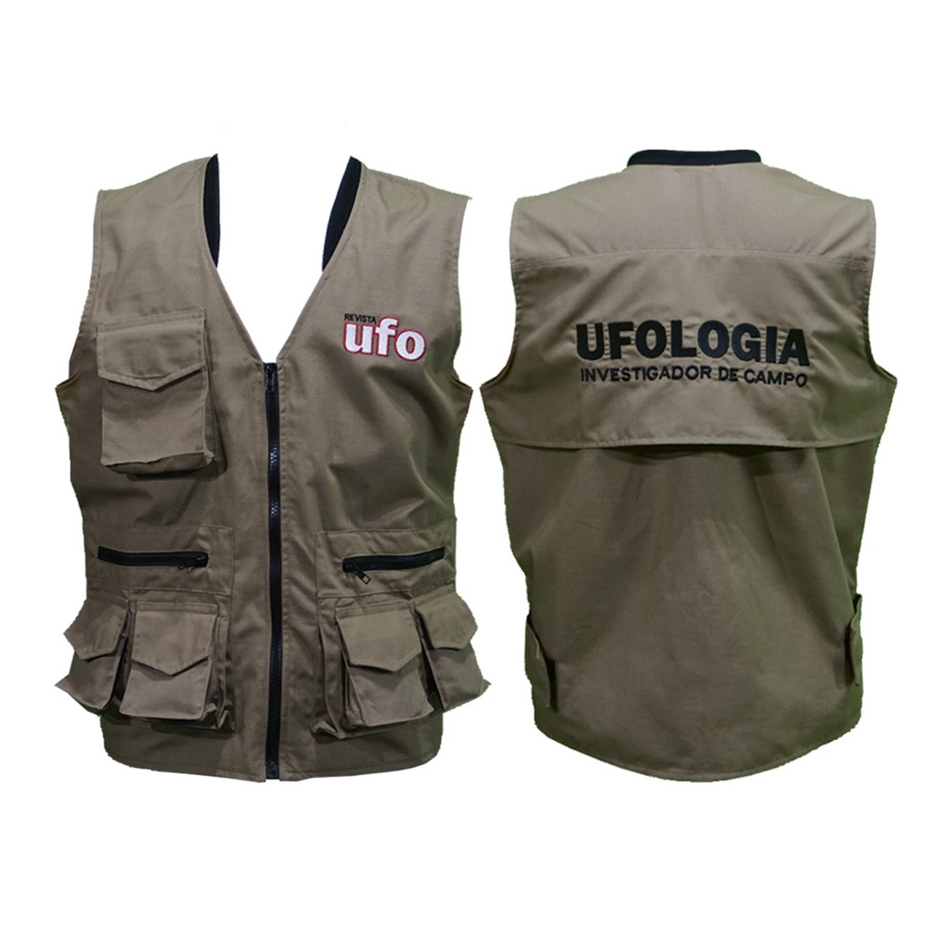 Colete de Investigador de Campo da Revista UFO