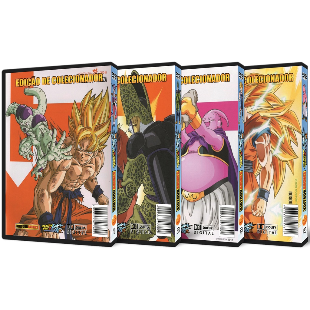 Dragon Ball Z Kai Série Completa e Dublada Em Dvd | Shopee Brasil