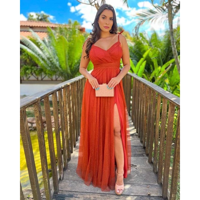 Vestido madrinha de casamento best sale cor marsala