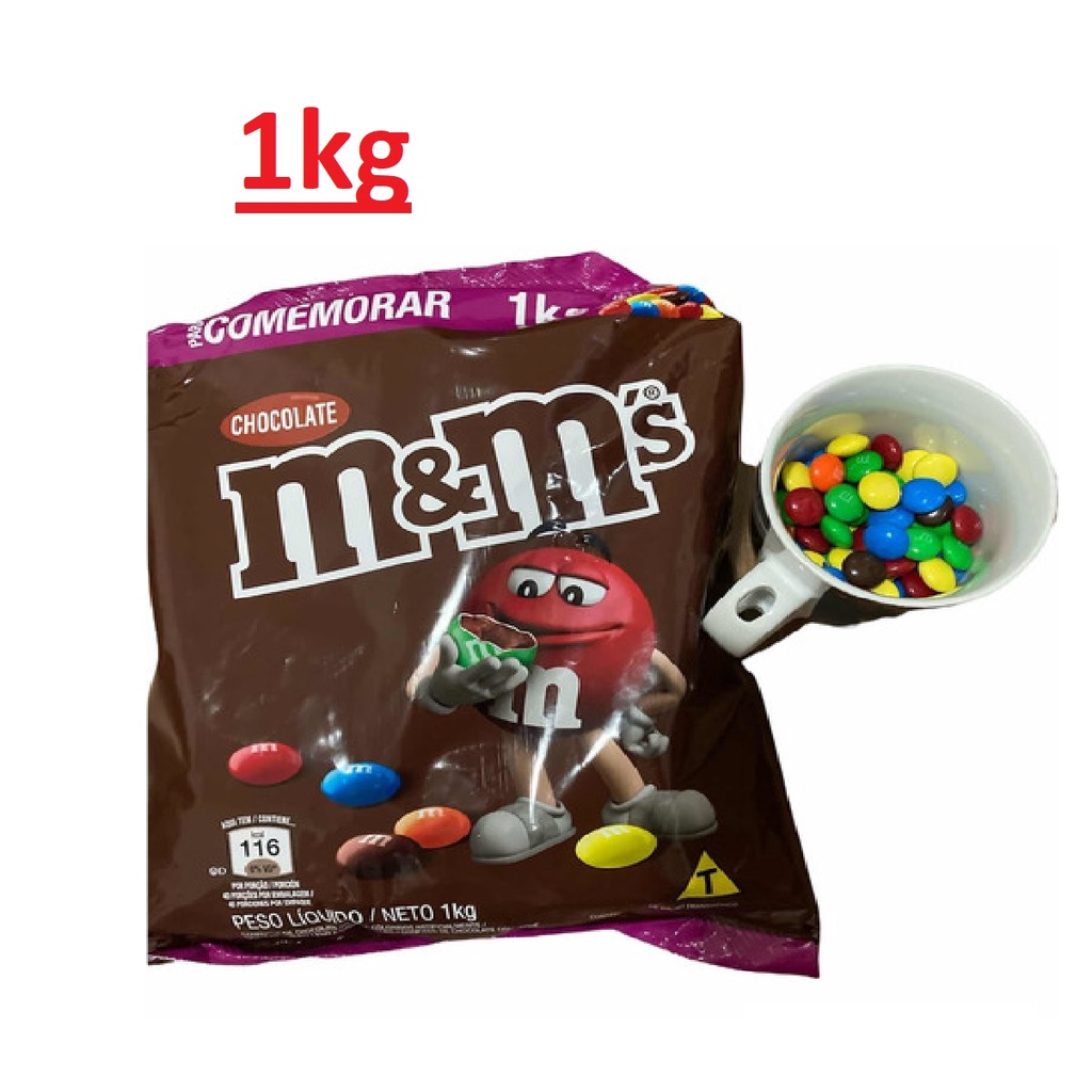 Chocolate M&M'S Ao Leite Para Comemorar 1kg - Drogarias Pacheco
