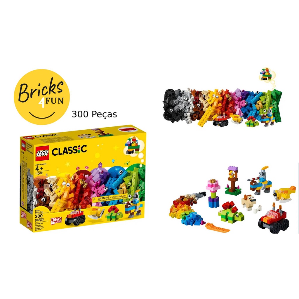 LEGO 11002 Classic - Conjunto Básico | Shopee Brasil