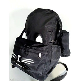 Mochila Escolar Orelha De Gatinho Muito Resistente E Espaçosa Feminina Barata Impermeavel