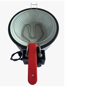 Fritadeira elétrica industrial e domestica esmaltada 3,5 litros 220v one001