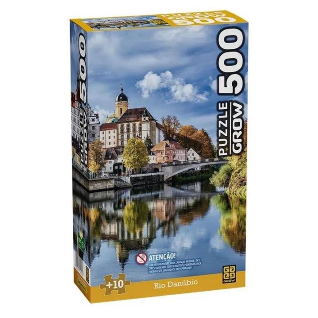 Quebra-cabeça - 500 peças - Rio Danúbio
