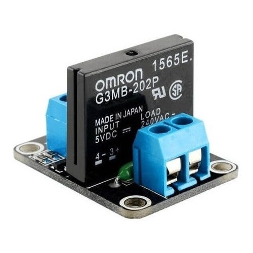 Módulo Relé Estado Sólido 5v 1 Canal Arduino Ssr G3mb-202p