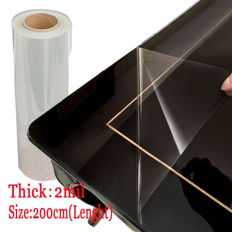 【 Length 200cm 】 Self-adhesive Filme Transparente Mármore