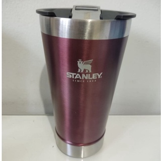 Copo Térmico Stanley Rosa Com Abridor 473ml Pra Conservar Sua Bebida Em  Festa