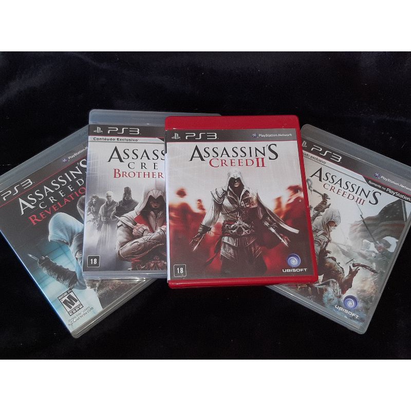 Assassin's Creed II para PS3 EM PT-BR PKG 